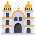 Church Chapel Architecture Christian Building Icon