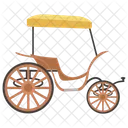 Chariot Vintage Transport Medieval Carriage Icon