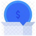 Charity Donation Box Icon