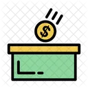 Charity Donation Donation Box Icon