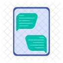 Chat Message Communication Icon