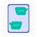 Chat Message Communication Icon