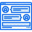 Chat Messenger Website Icon