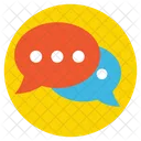 Chat Bubble Conversation Icon