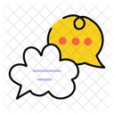 Chat Bubbles Chat Messages Speech Bubbles Icon