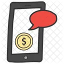 Chat Financiero Chat De Negocios Comunicacion Empresarial Icono