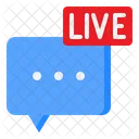 Chat en vivo  Icono