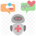 Chatbot Health Calendar Symbol