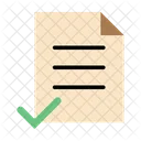 Check Document  Icon