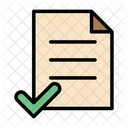 Check Document  Icon