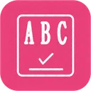 Checker Spellchecker List Icon