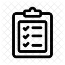 Checklist Submission Clipboard Icon