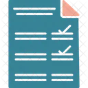 Checklist Document File Icon
