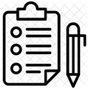 Checklist Schedule Task Icon