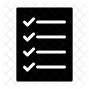 Checklist Tasklist Document Icon