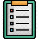 Checklist Clipboard List Icon