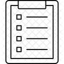 Checklist Clipboard List Icon