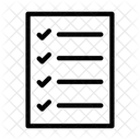 Checklist Tasklist Survey Icon