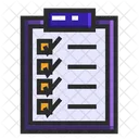 Checklist List Document Icon