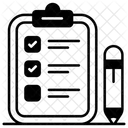 Checklist Survey Clipboard アイコン