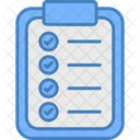 Checklist List Menu Icon