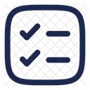 Checklist Minimalistic Task Clipboard Icon