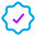 Checkmark Badge  Icon