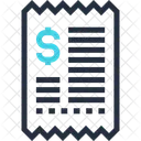 Checkout Commerce Invoice Icon
