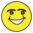 Cheerful Emoji  Icon