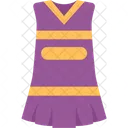 Cheerleader Jersey Dress Icon