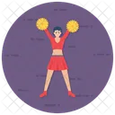 Cheerleader Cheerleader Cheerleader Sprunge Symbol