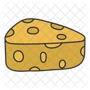 Cheese Block Cheese Slice Butter Block Icon