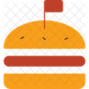 Cheeseburger Symbol Kase Burger Symbol