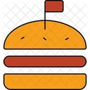 Cheeseburger Symbol Kase Burger Symbol