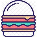 Cheeseburger Hamburger Burger Symbol