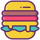 Cheeseburger Sandwich Burger Symbol