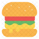 Cheeseburger Burger Fastfood Symbol