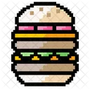 Doppelter Cheeseburger Symbol