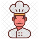 Chef Cocinero Pastelero Icono