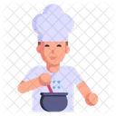 Chef Cooking  Icon