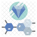 Chemical Composition Diamond Physics Icon