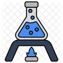 Chemical Flask Lab Apparatus Experiment Icon