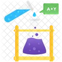 Chemical Experiment Lab Test Chemical Reaction Icon