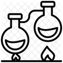 Chemisches Experiment  Symbol