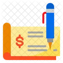 Cheque  Icon