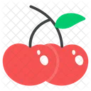 Cherries Fruit Healthy Food Icon