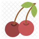 Cherry Berry Fruit Icon