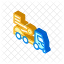 Cherry Picker Isometric Icon