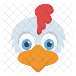 Chicken Head  Icon