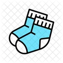 Children Socks Color Icon